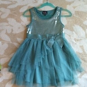 LILT Teal Dress size 4